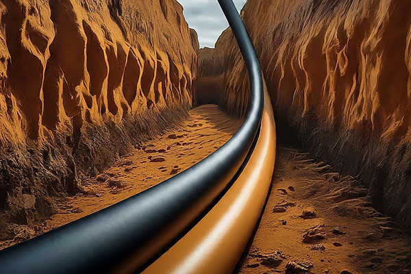 Underground Copper and Coax Cable Lines